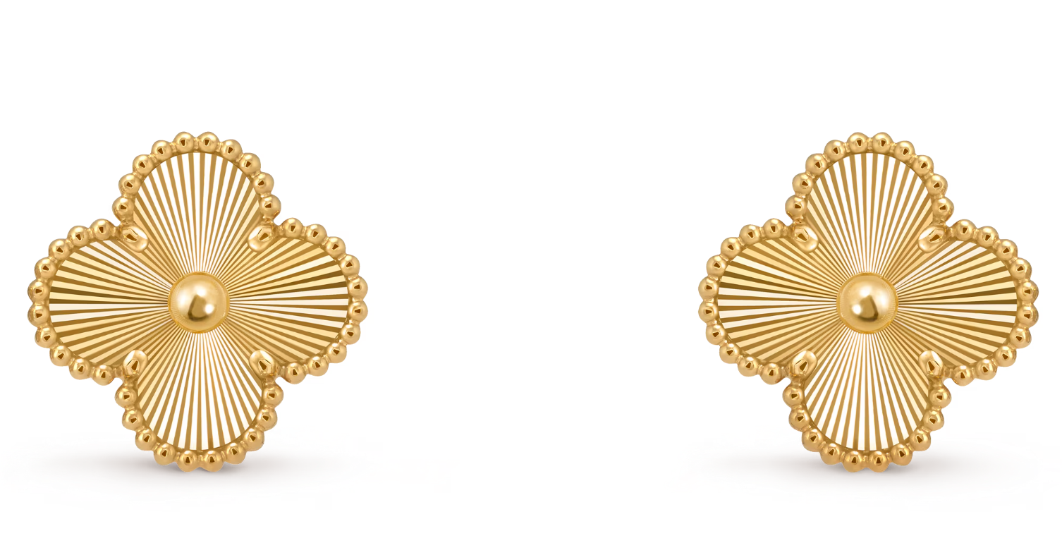 00084 Сережки Vintage Alhambra - Зображення 1