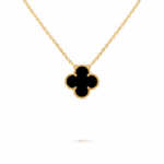 Підвіска Vintage Alhambra 1 мотив з оніксом