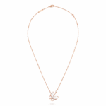 ПідвіскаTwo Butterfly з діамантами 0,2 ct та перламутром - Зображення 2