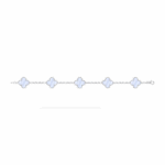 Браслет Vintage Alhambra, 5 мотивів з халцедоном - Зображення 3