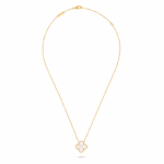 Підвіска Vintage Alhambra 1 мотив з перламутром - Зображення 4